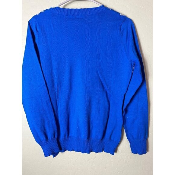 NWT Foco University of Kentucky Royal Cats Ugly Sweater Sz Medium - Picture 2 of 3